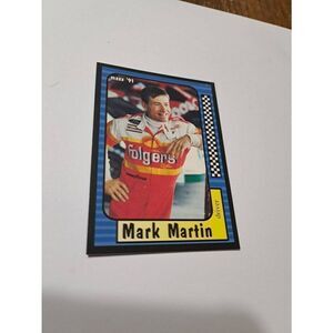 Vintage 1991 Maxx Mark Martin #6 Race Car Nascar Trading Card